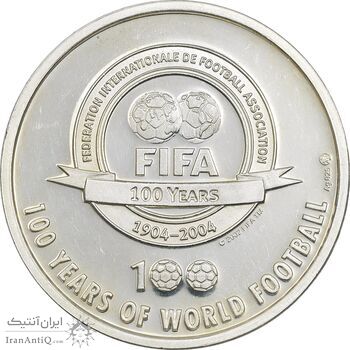 مدال نقره یادبود 100 سالگی فیفا 2004 - PF62 - فرانکو بارزی مدال نقره یادبود 100 سالگی فیفا 2004 - PF62 - فرانکو بارزی