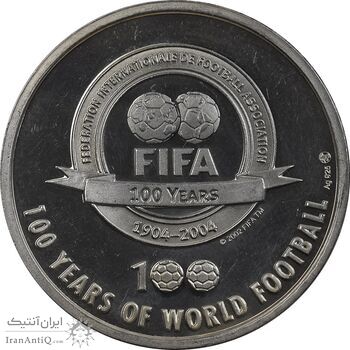 مدال نقره یادبود 100 سالگی فیفا 2004 - PF62 - فرانکو بارزی مدال نقره یادبود 100 سالگی فیفا 2004 - PF62 - فرانکو بارزی