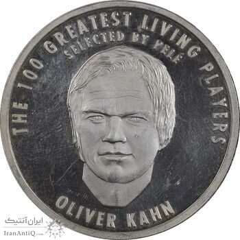 مدال نقره یادبود 100 سالگی فیفا 2004 - PF62 - الیور کان مدال نقره یادبود 100 سالگی فیفا 2004 - PF62 - الیور کان