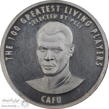 مدال نقره یادبود 100 سالگی فیفا 2004 - PF62 - کافو مدال نقره یادبود 100 سالگی فیفا 2004 - PF62 - کافو