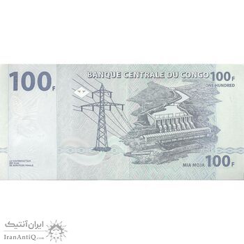 اسکناس 100 فرانک 2013 جمهوری دموکراتیک - تک - UNC63 - کنگو