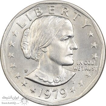 سکه یک دلار 1979P سوزان آنتونی - MS61 - آمریکا