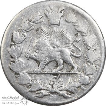 سکه ربعی بدون تاریخ - EF40 - مظفرالدین شاه سکه ربعی بدون تاریخ - EF40 - مظفرالدین شاه