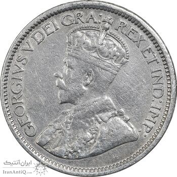 سکه 10 سنت 1913 جرج پنجم - EF45 - کانادا سکه 10 سنت 1913 جرج پنجم - EF45 - کانادا