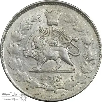 سکه 1000 دینار 1296 - AU50 - ناصرالدین شاه