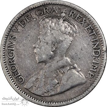 سکه 10 سنت 1913 جرج پنجم - VF30 - کانادا سکه 10 سنت 1913 جرج پنجم - VF30 - کانادا
