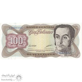 اسکناس 100 بولیوار 1998 جمهوری چهارم - تک - UNC64 - ونزوئلا