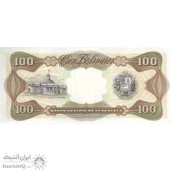 اسکناس 100 بولیوار 1998 جمهوری چهارم - تک - UNC64 - ونزوئلا