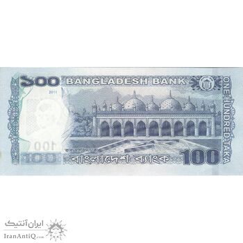 اسکناس 100 تاکا 2011 جمهوری خلق - تک - UNC63 - بنگلادش