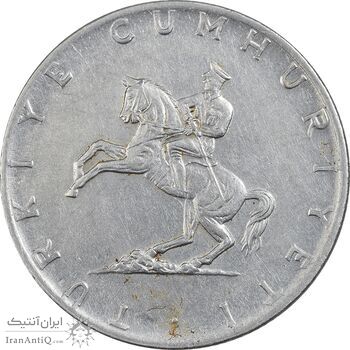 سکه 5 لیر 1976 جمهوری - EF45 - ترکیه