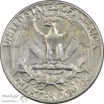 سکه کوارتر دلار 1967 واشنگتن - EF45 - آمریکا سکه کوارتر دلار 1967 واشنگتن - EF45 - آمریکا