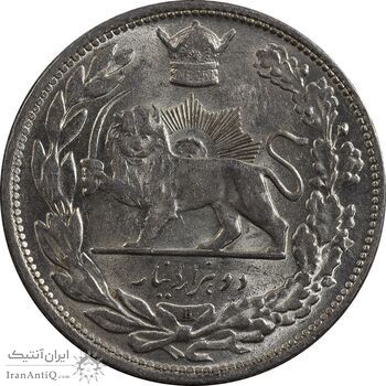 سکه 2000 دینار 1306 تصویری - ضرب لنینگراد - MS63 - رضا شاه سکه 2000 دینار 1306 تصویری - ضرب لنینگراد - MS63 - رضا شاه