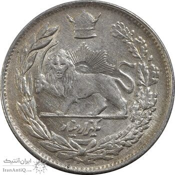 سکه 1000 دینار 1307 تصویری - MS62 - رضا شاه سکه 1000 دینار 1307 تصویری - MS62 - رضا شاه