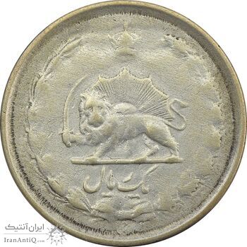 سکه 1 ریال 1326 - VG - محمد رضا شاه سکه 1 ریال 1326 - VG - محمد رضا شاه