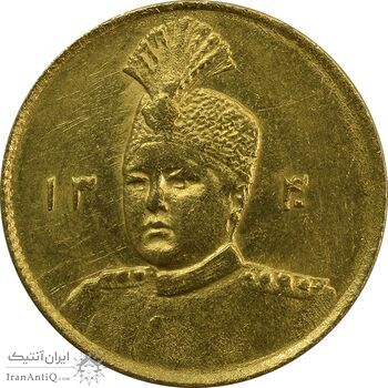 سکه طلا 1 تومان تصویری 1340 - MS62 - احمد شاه