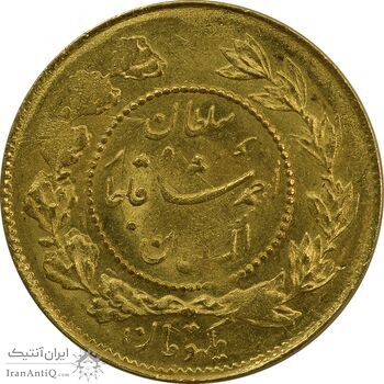 سکه طلا 1 تومان تصویری 1340 - MS62 - احمد شاه