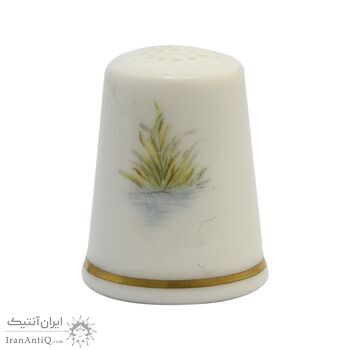 انگشتانه چینی قدیمی طرح خرگوش - کد 005790