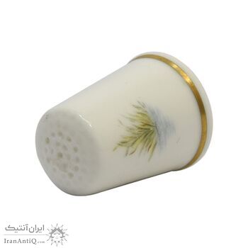 انگشتانه چینی قدیمی طرح خرگوش - کد 005790