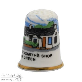 انگشتانه چینی قدیمی طرح آهنگری گرتنا گرین - کد 005797