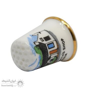 انگشتانه چینی قدیمی طرح آهنگری گرتنا گرین - کد 005797