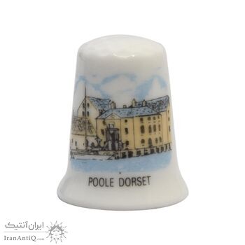 انگشتانه چینی قدیمی طرح دریاچه دورست - کد 005799