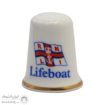 انگشتانه چینی قدیمی طرح لایف بوت - کد 005803