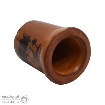 انگشتانه سفالی قدیمی طرح جزیره لانزاروته - کد 005809