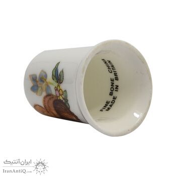 انگشتانه چینی قدیمی طرح سنجاب - کد 005813