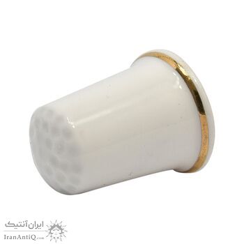 انگشتانه چینی قدیمی طرح پرنده - کد 005812