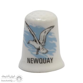 انگشتانه چینی قدیمی طرح نیوکی - کد 005840