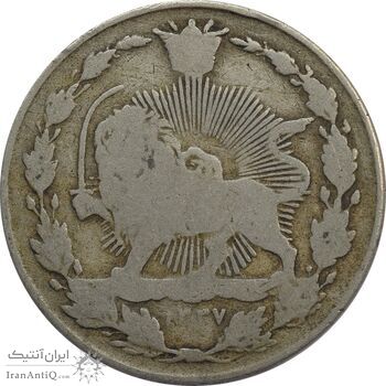 سکه 100 دینار 1337 - VF20 - احمد شاه
