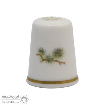 انگشتانه چینی قدیمی طرح سنجاب - کد 005787