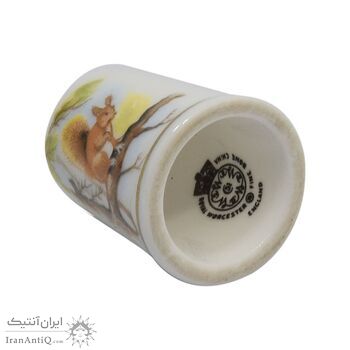 انگشتانه چینی قدیمی طرح سنجاب - کد 005787