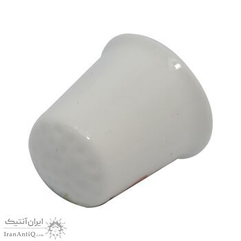 انگشتانه چینی قدیمی طرح گل و مرغ - کد 005788