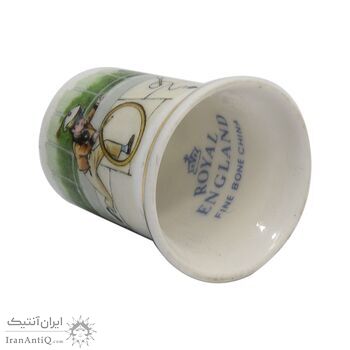 انگشتانه چینی قدیمی طرح کودکان - کد 005794