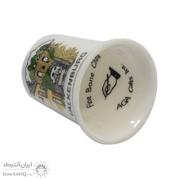 انگشتانه چینی قدیمی طرح شهر والکنبورخ - کد 005800