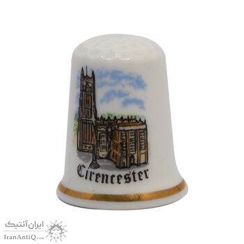 انگشتانه چینی قدیمی طرح شهرک سیرنسستر - کد 005815