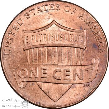 سکه 1 سنت 2018 لینکلن - MS62 - آمریکا