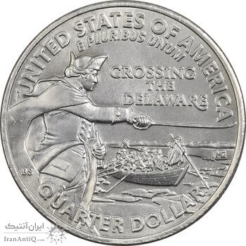 سکه کوارتر دلار 2021D (عبور از دلاویر) - MS61 - آمریکا سکه کوارتر دلار 2021D (عبور از دلاویر) - MS61 - آمریکا