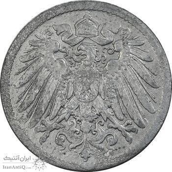 سکه 10 فینیگ 1918 ویلهلم دوم - EF40 - آلمان