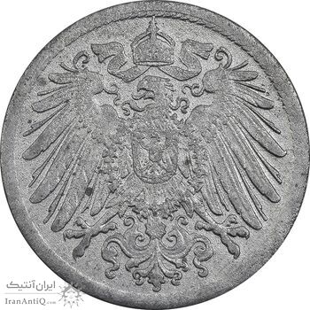 سکه 10 فینیگ 1919 ویلهلم دوم - EF40 - آلمان