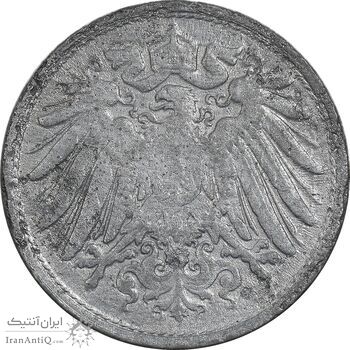 سکه 10 فینیگ 1921 ویلهلم دوم - EF40 - آلمان