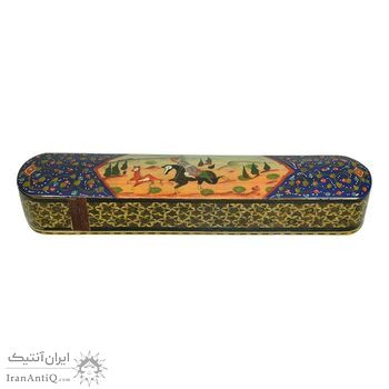 جاقلمی خاتم کاری طرح شکارگاهی - 051331