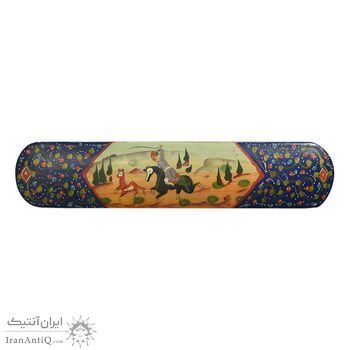 جاقلمی خاتم کاری طرح شکارگاهی - 051331