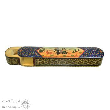 جاقلمی خاتم کاری طرح شکارگاهی - 051331