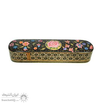 جاقلمی خاتم کاری طرح گل - 051337 جاقلمی خاتم کاری طرح گل - 051337