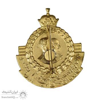 نشان فدراسیون کشتی به مناسبت صدمین سالگرد زادروز رضاشاه  - AU - محمد رضا شاه
