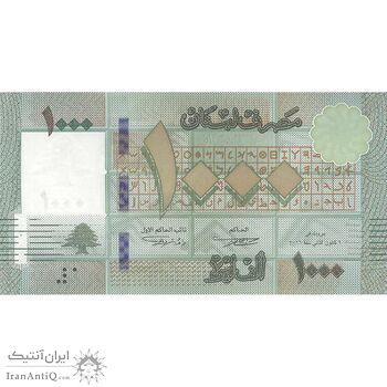 اسکناس 1000 لیره 2016 جمهوری - تک - UNC64 - لبنان