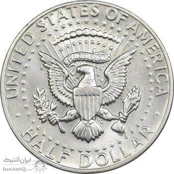 سکه نیم دلار 1971 کندی - MS61 - آمریکا
