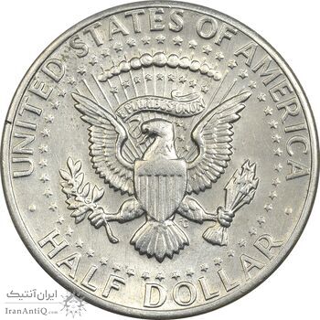 سکه نیم دلار 1973D کندی - AU58 - آمریکا